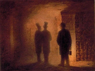 <i>Les catacombes</i>, Viktor Hartmann