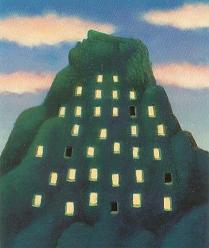 La colline illuminée