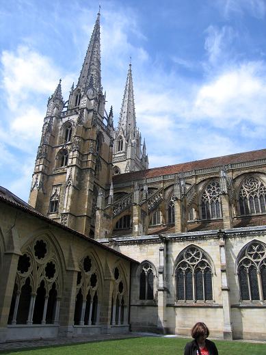 Cathdrale vue du clotre